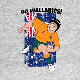 FUNNY "WALLABIES" T-SHIRT, AUSTRALIA'S NATIONAL RUGBY TEAM SHIRT, RUGBY WORLD CUP T-Shirt T-Shirt